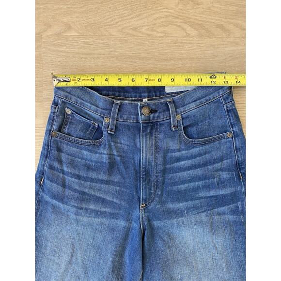 Rag & Bone Sofie High Rise Ankle Ultra Wide Leg Jeans 27 Kayden Retro Preppy - Picture 8 of 14